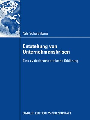 cover image of Entstehung von Unternehmenskrisen
